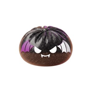 Squishy Dumpling Nietoperz Halloween Glitter ściskany w dłoni