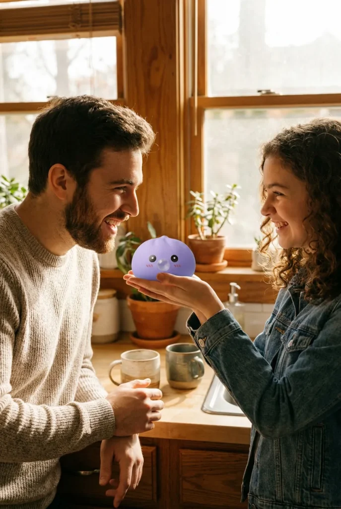 Big Dumpling Squishy Morski Błękit jako pomysł na prezent