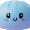 Dumpling Squishy Błękit Oceanu ściskany w dłoni