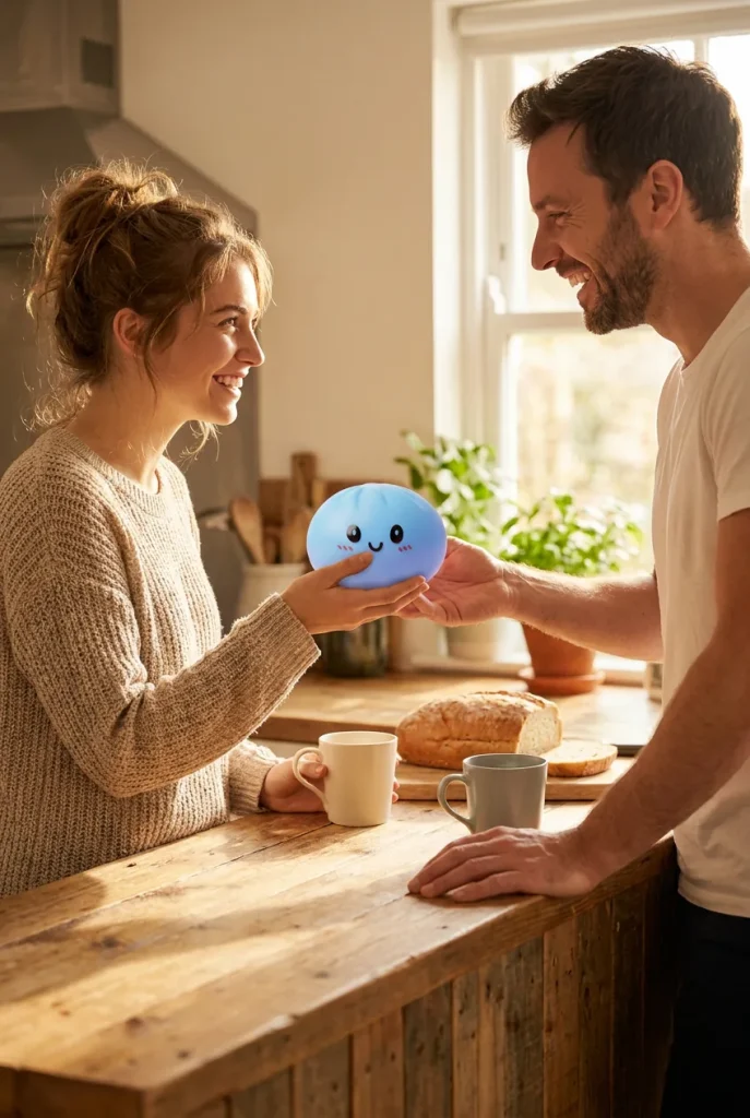 Dumpling Squishy Błękit Oceanu jako pomysł na prezent