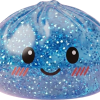 Glitter Dumpling Squishy Kojący Błękit ściskany w dłoni