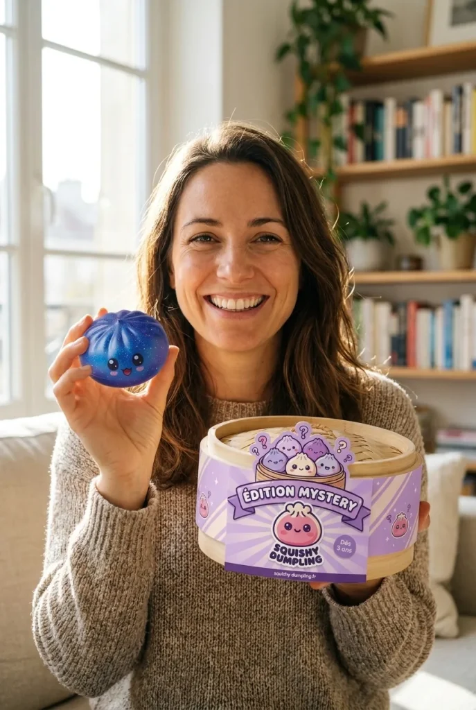 Mystery Dumpling Squishy Niespodzianka z pudełkiem
