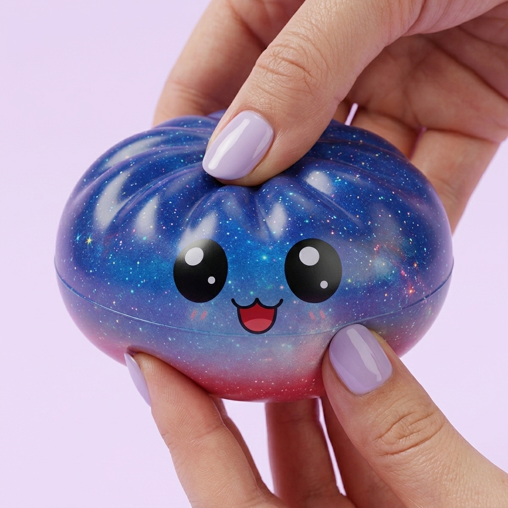 Mystery Dumpling Squishy Niespodzianka efekt slow-rise w akcji