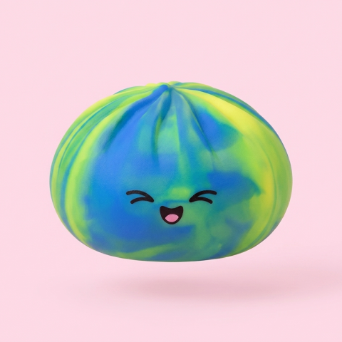 Rainbow Dumpling Squishy Kolorowa Niespodzianka ściskany w dłoni