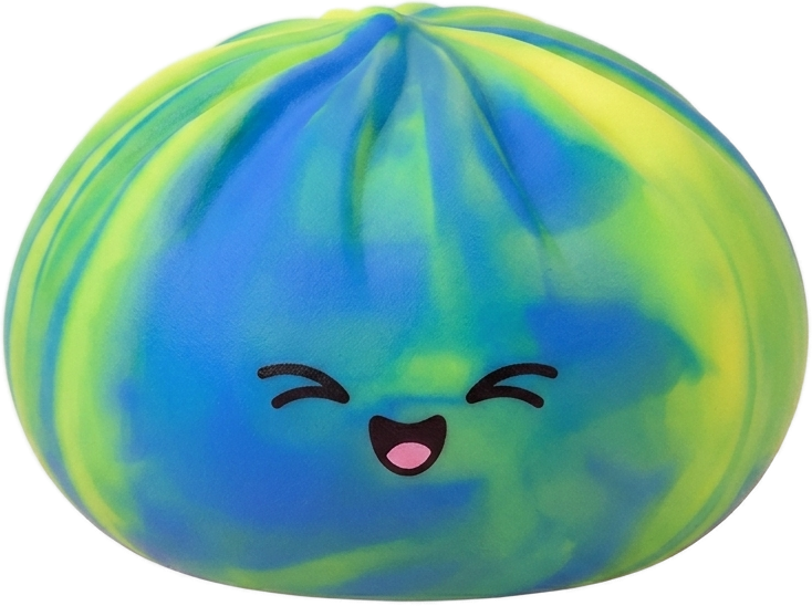 Rainbow Dumpling Squishy Kolorowa Niespodzianka ściskany w dłoni