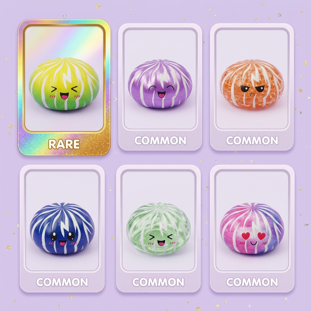 Dumpling Squishy Bun Mystery z Koszykiem Bambusowym ściskany w dłoni