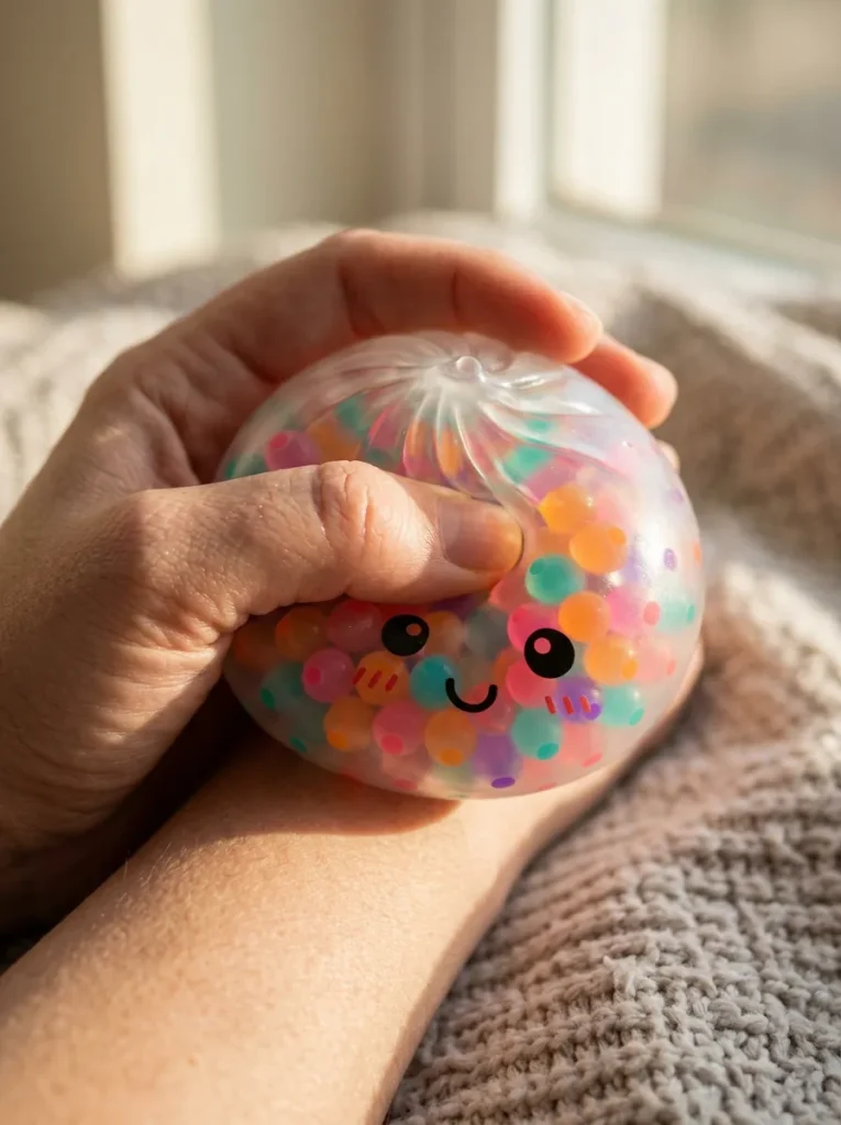 Squishy Dumpling Wielokolorowe Bąbelki podczas ściskania