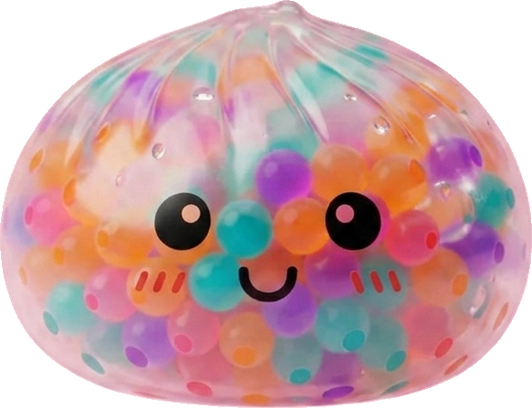 Squishy Dumpling Wielokolorowe Bąbelki ściskany w dłoni