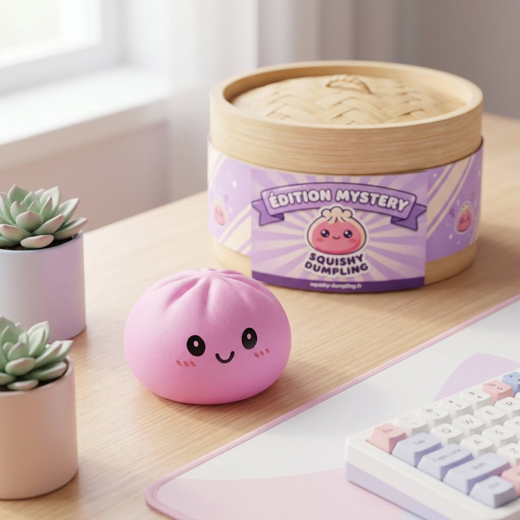 Squishy Dumpling Mystery Box Niespodzianka w codziennej aranżacji
