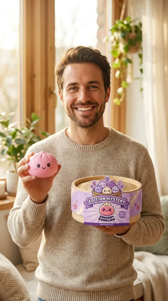 Squishy Dumpling Mystery Box Niespodzianka z pudełkiem