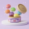 Dumpling Squishy Mystery Bun Niespodzianka ściskany w dłoni