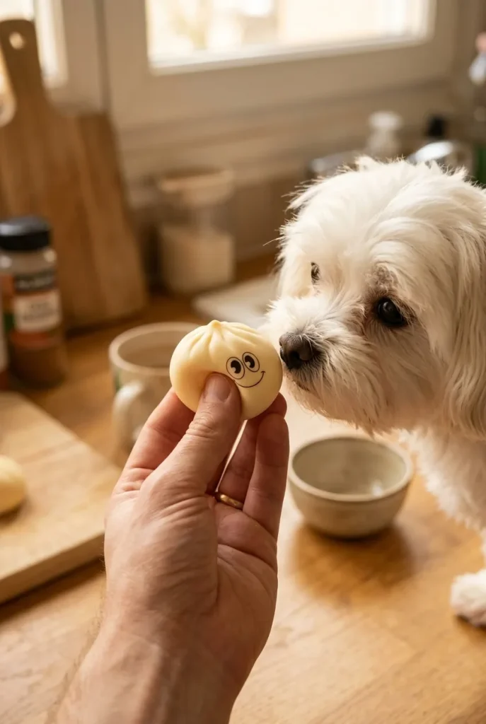 Dumpling Squishy Mystery Bun Niespodzianka z pluszakiem
