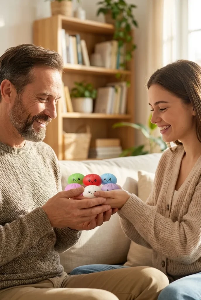 Dumpling Squishy Collection Zestaw 6 Sztuk jako pomysł na prezent