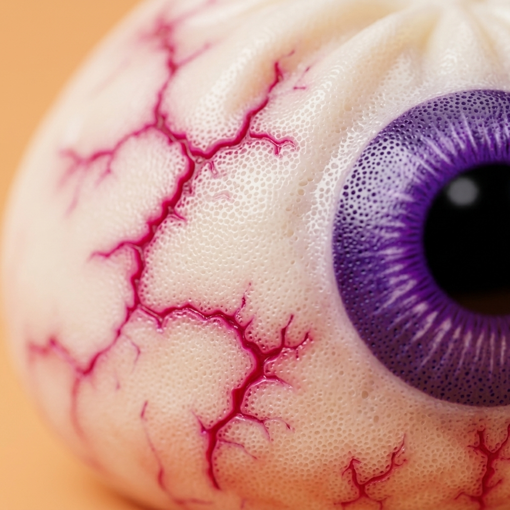 Dumpling Squishy Oko Halloween Przerażające makro tekstury pianki