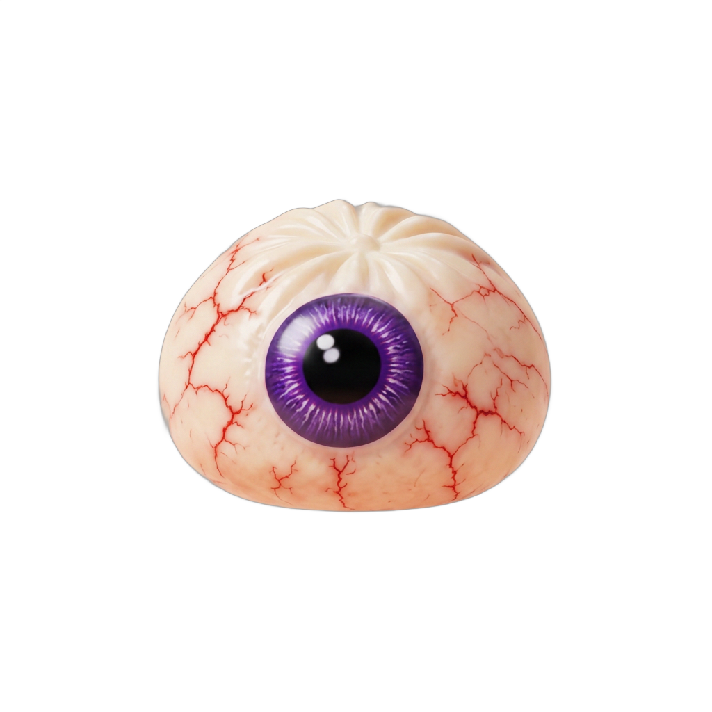 Dumpling Squishy Oko Halloween Przerażające ściskany w dłoni