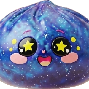 Galaxy Dumpling Squishy Kosmos ściskany w dłoni