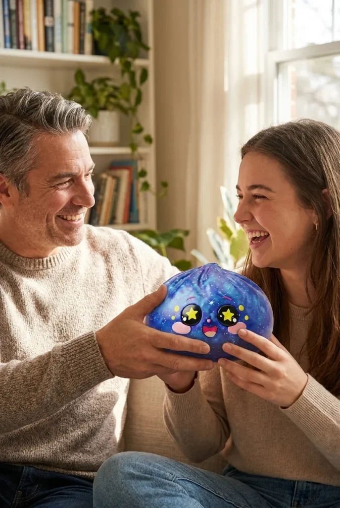 Galaxy Dumpling Squishy Kosmos jako pomysł na prezent