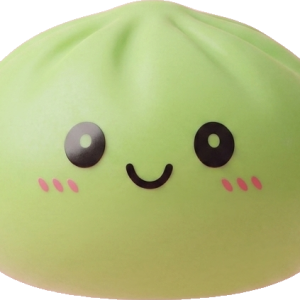 Dumpling Squishy Matcha Zielony ściskany w dłoni