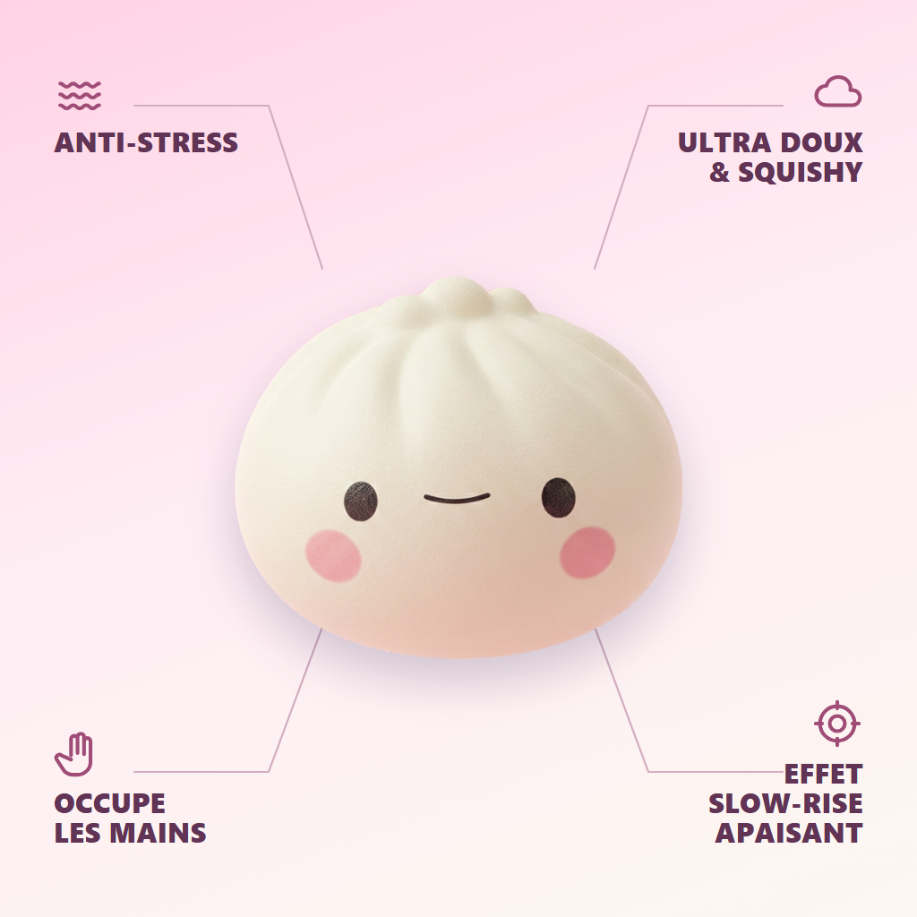 Dumpling Squishy Mystery Box – Zestaw 12 szt. Kawaii infografika: najważniejsze zalety
