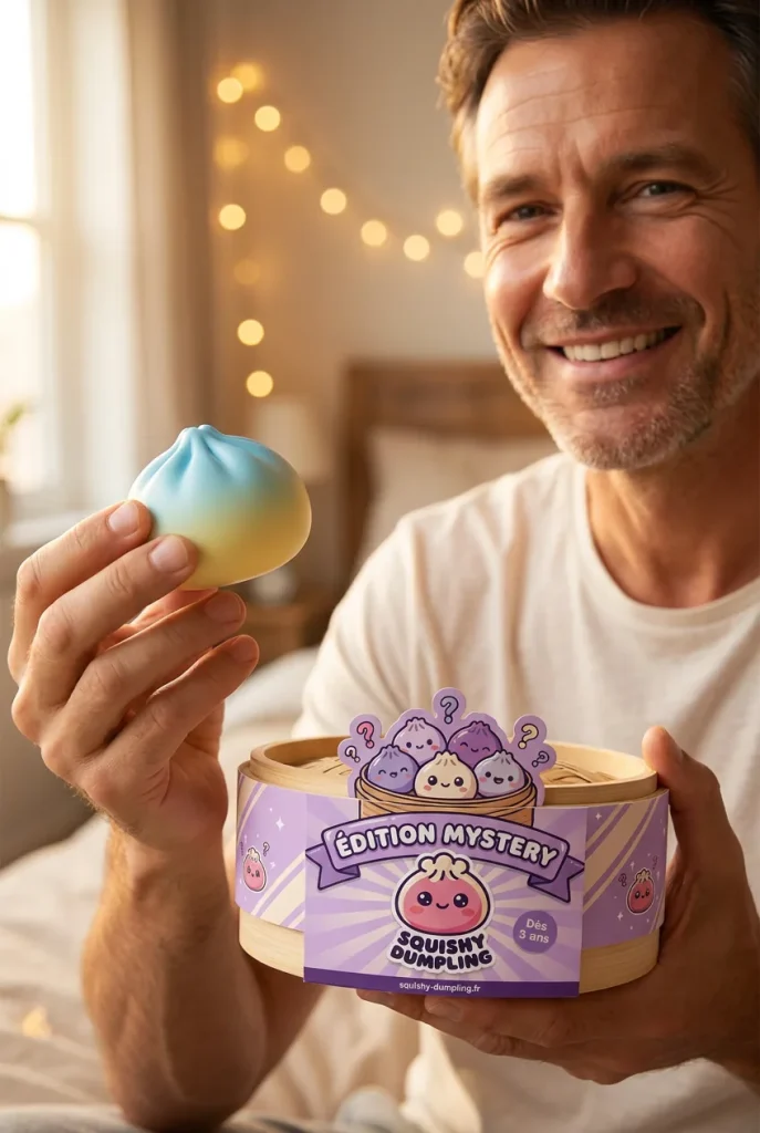 Dumpling Squishy Mystery Box – Zestaw 12 szt. Kawaii z pudełkiem