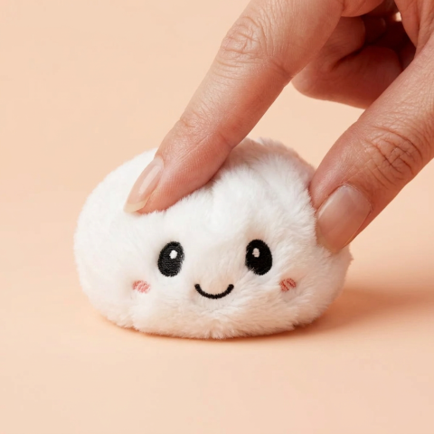Dumpling Squishy Brelok Zestaw 6 szt. ściskany w dłoni