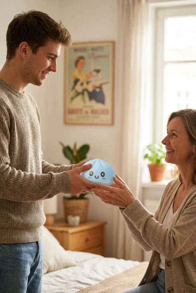 Squishy Dumpling Niebieski Gigant Jumbo jako pomysł na prezent