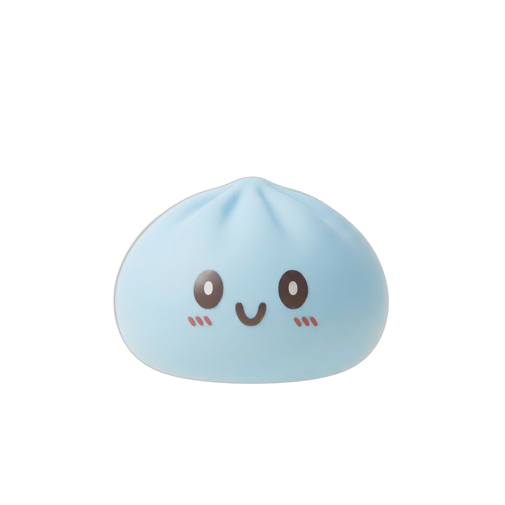 Squishy Dumpling Niebieski Gigant Jumbo ściskany w dłoni