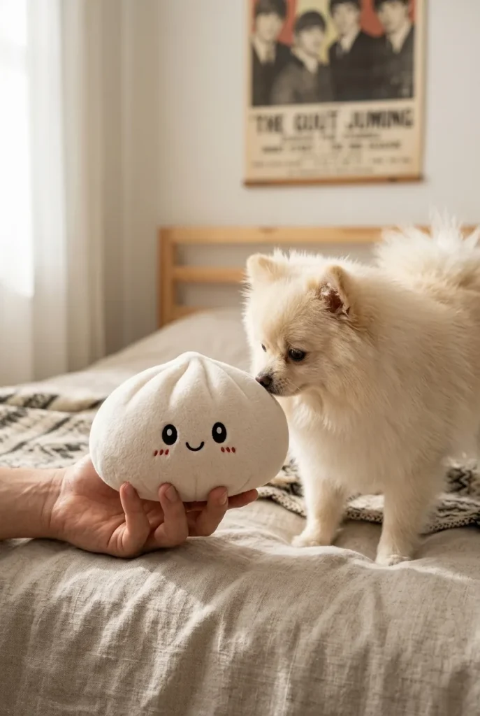 Squishy Dumpling Big – Puchowa Poduszka XXL z pluszakiem