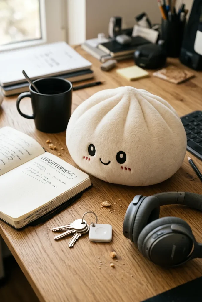 Squishy Dumpling Big – Puchowa Poduszka XXL na biurku