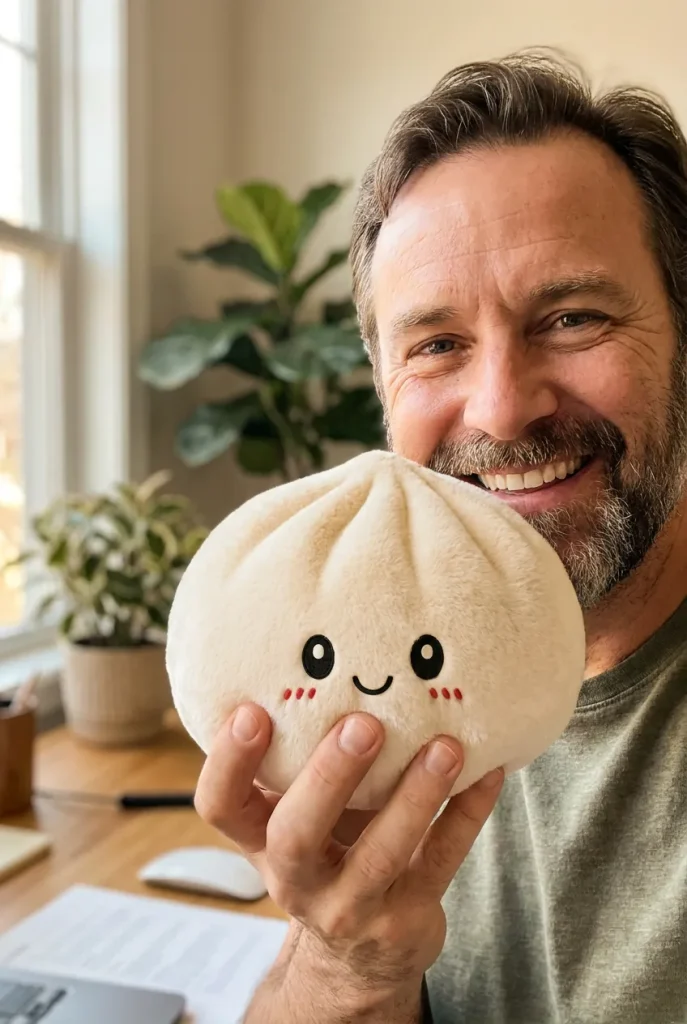 Squishy Dumpling Big – Puchowa Poduszka XXL na co dzień