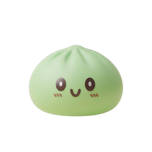 Squishy Dumpling Zielony XXL Jumbo ściskany w dłoni