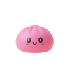 Dumpling Squishy Giant Różowy 15 cm ściskany w dłoni