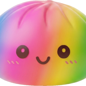 Rainbow Dumpling Squishy XXL Tęczowy Gigant ściskany w dłoni