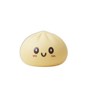 Squishy Dumpling Żółty XXL Jumbo ściskany w dłoni