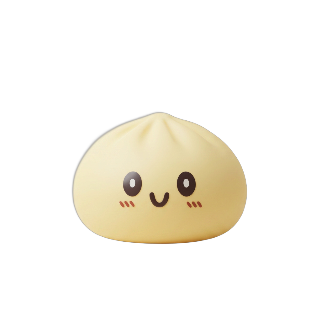 Squishy Dumpling Żółty XXL Jumbo ściskany w dłoni