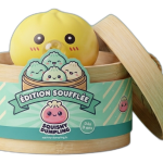 Les Soufflés — squishy dumpling dans sa boîte panier vapeur bambou