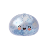 Dumpling Squishy Sparkle Lodowy Błękit ściskany w dłoni