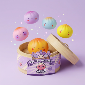 Dumpling Squishy Blind Box Mini 24 szt. ściskany w dłoni