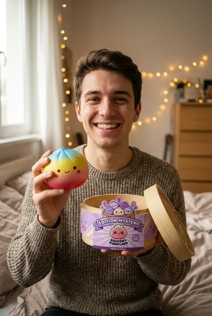 Dumpling Squishy Blind Box Mini 24 szt. z pudełkiem