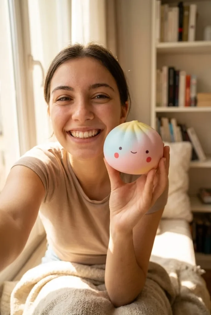 Dumpling Squishy Blind Box Mini 24 szt. na co dzień