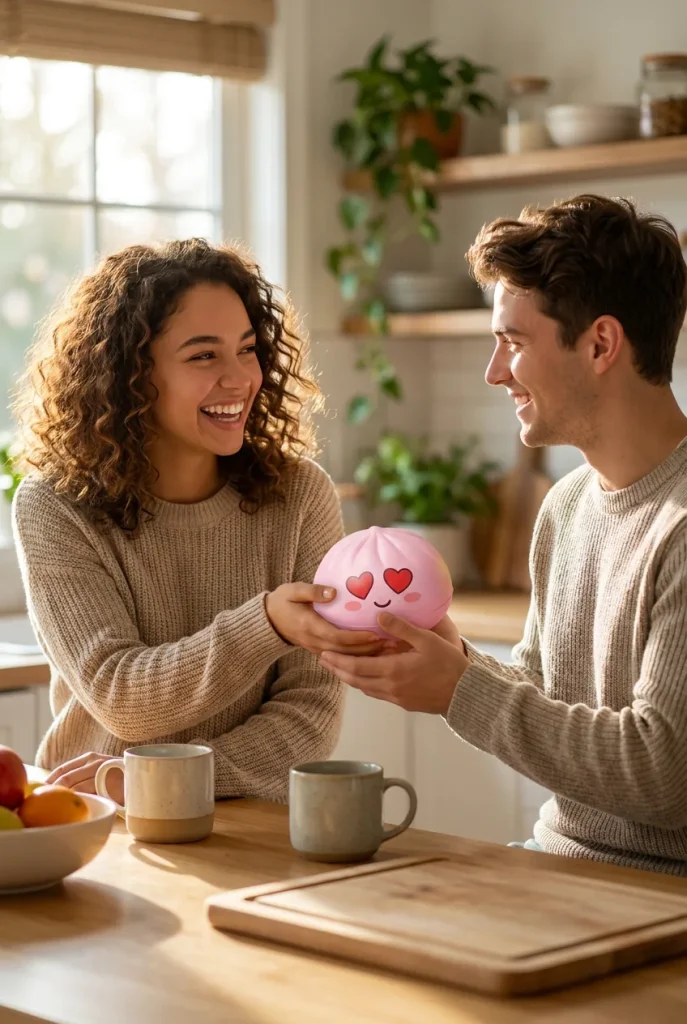 Mini Dumpling Squishy Kawaii – Zestaw 3x Niespodzianka jako pomysł na prezent