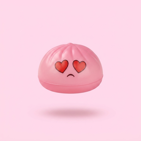 Mini Dumpling Squishy Kawaii – Zestaw 3x Niespodzianka ściskany w dłoni