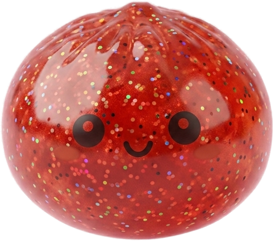 Mini Dumpling Squishy Metaliczny Niespodzianka ściskany w dłoni