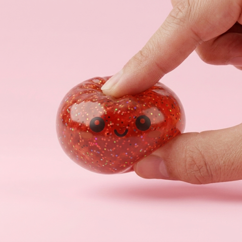Mini Dumpling Squishy Metaliczny Niespodzianka ściskany w dłoni