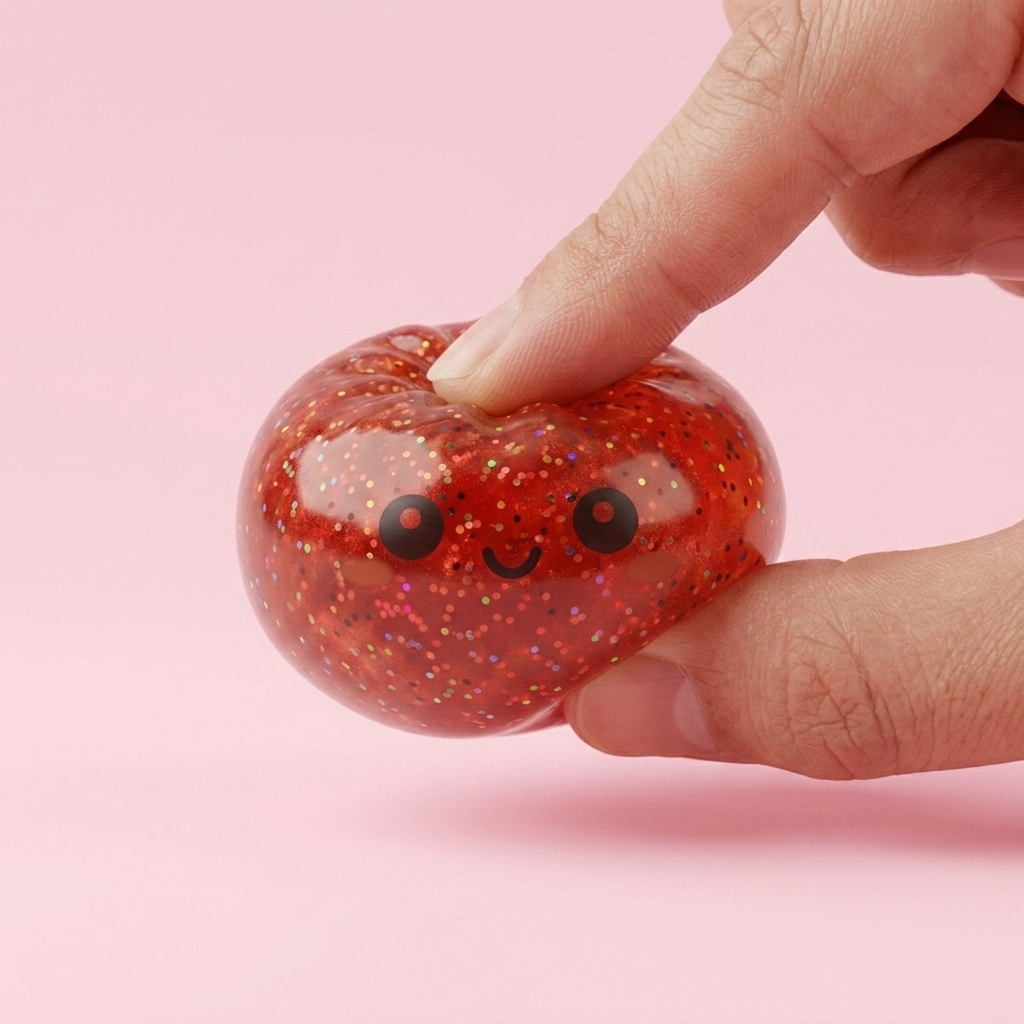 Mini Dumpling Squishy Metaliczny Niespodzianka ściskany w dłoni