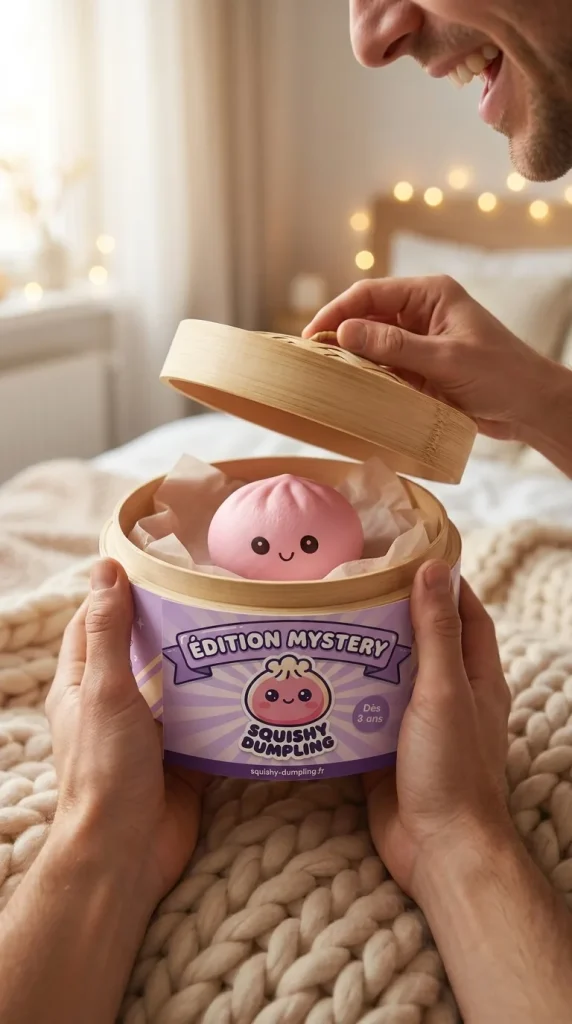 Mini Dumplings Squishy Mystery – Zestaw Niespodzianka podczas rozpakowywania