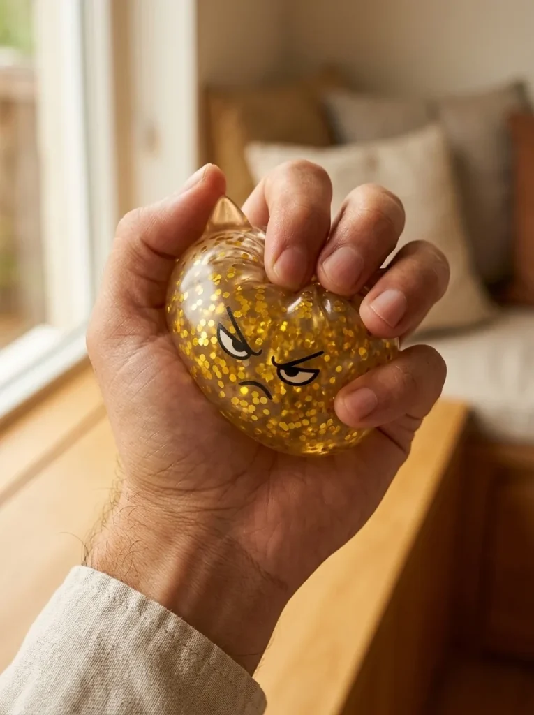 Glitter Dumpling Squishy Rare – Magiczny Jednorożec podczas ściskania