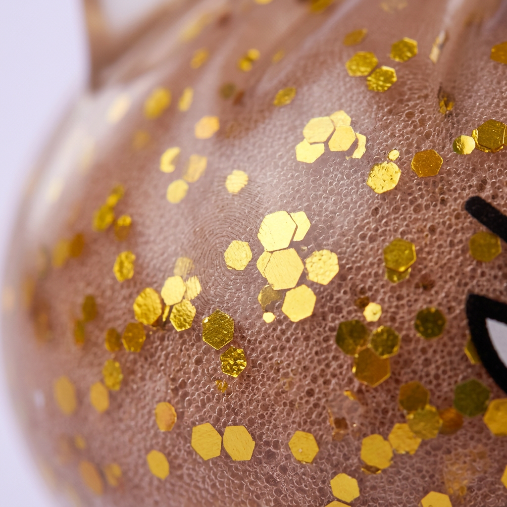 Glitter Dumpling Squishy Rare – Magiczny Jednorożec makro tekstury pianki