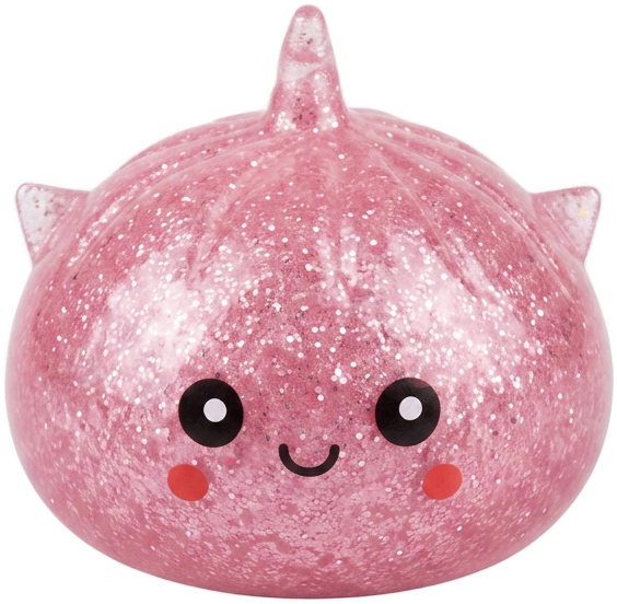 Dumpling Squishy Glitter Unicorn Niespodzianka ściskany w dłoni