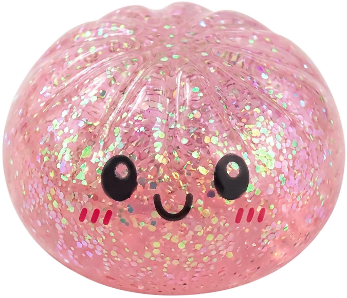 Dumpling Squishy Glitter Mystery – Brokatowa Niespodzianka ściskany w dłoni
